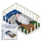 Size Large (14-18 Lb) Cuddle Club Newborn Swaddle