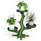 3-Tier Indoor Plant Stand,3D Printed Tree-Shaped F