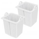 WKZO 2-Pack Pool Pump Strainer Basket, Compatible