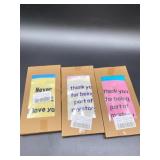 3 pairs of appreciation socks