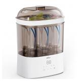 Bear Bottle Sterilizer and Dryer, 2-Layer Electric