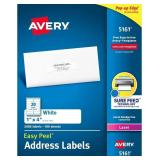 Avery  Easy Peel Printable Address Labels with Sur