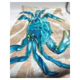 Size 24 x 70 Inches Crab Ocean Themed Runner Rug f