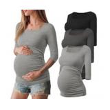 Size Small Ficerd 3 Pack Maternity Top 3/4 Sleeve