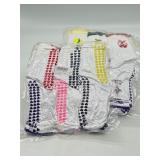 Lot of 2 Sets, 6 Pairs Cute Pilates Socks for Wome