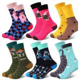 LOT OF 2 6 Pairs Cute Summer Animal Socks for Wome