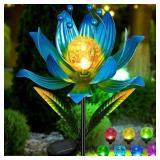 Wind Spinners Outdoor with Stake, Metal Yard Art,