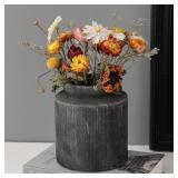 Farmhouse Vase for Home Decor, Vintage Rustic Terr