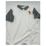 Size Medium Holloway USC Trojans Polo Button Up Sh