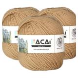Facai Merino Wool Yarn Sock Yarn - 100% Pure Merin