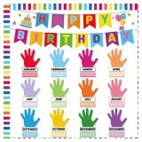 Happy Birthday Bulletin Board Set for Classroom Co