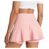 Size Small Women Tennis Workout Skorts High Waiste