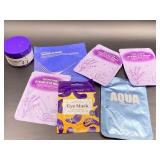 Small health and beauty lot ; all new 4 eye masks