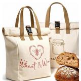 Beeswax Bread Bags for Sourdough Homemade Stand Up