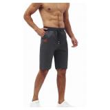 Size large MGBOYGYM Mens Casual Shorts - Cotton Dr