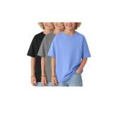Size 9/10 Yrs 3 Pack Unisex Oversized Tees Kids, U