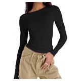 Size Small Womens Basic Summer Short Sleeve Tight