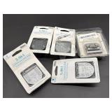 Lot of 5 Wahl blades