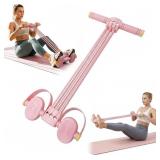 Pedal Resistance Bands with Handles, Adjustable 6-