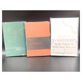 LOT OF 3 Journal, dotted notebook, Dauly Prayer jo
