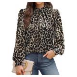 Size Small Long Sleeve Shirts for Women Mock Neck