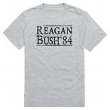 Size large Distressed Campaign Tees, Reagan 1