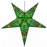 Lot of 4, Lantern Lampshade Paper Star Light Shade