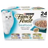 Purina Fancy Feast Grilled Seafood Wet Cat Food, 3