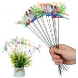 GALPADA 20pcs 3D Dragonfly Garden Decor: Realistic