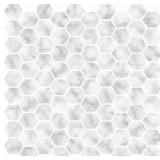 In Home InHome NH2359 Hexagon Marble Peel Stick Ba