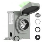 RVMATE Pre-Drilling 50 Amp Generator Inlet Box, NE