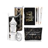 Domensi 6 Pcs Teacher Appreciation Gift Set, Black
