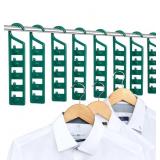 Set of 8 Space Saving Hangers for Clothes, Hanger