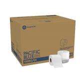 80 Rolls Pacific Blue Basic Toilet Paper, 2-Ply, W