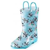 Size 8 Puddle Play Toddler and Kids Waterproof PVC