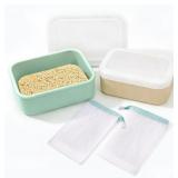 Travel Soap Dish 2pcs - PYRRHIC Leakproof Travel S