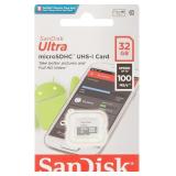 SanDisk Ultra microSDHC 32GB 100MB/s Class 10 UHS-