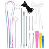 FIVEIZERO Drawstring Threader Tools & Draw Cords f