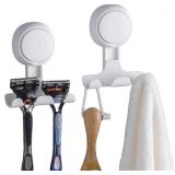 TAILI No Drill Powerful Suction Cup Razor Holder f