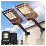 Solar Street Light Outdoor, 11-Inch with Motion Se