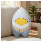 Surfboard Pillow Pool Summer Throw Pillows Coastal