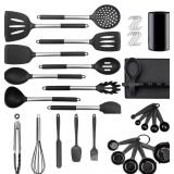 Silicone Kitchen Utinsels Sets Heat Resistant Kitc