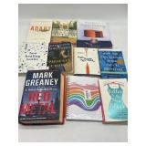 Lot of 10 Books! Includes Cook Book, Novels, & Mor