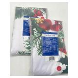 Lot of 2, Size 60 x 84 In SASTYBALE Christmas Tabl