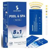 LOT OF 4 8-in-1 Pool and Spa Test Strips - Individ