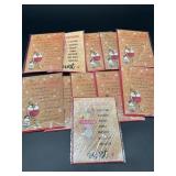 Lot of 11 Christmas Cards for Family, Variety of D