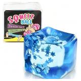 (Lot of two) Squishy Toys Cube, Glitter Squeeze To