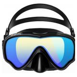 VegoVia Adult Swim Goggles with Nose Cover HD Glas