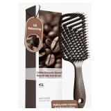 Boar Bristle Hair Brush For Women, Detangler Brush