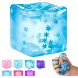 Lot of 2, Cube Squishy Fidget Toy-Slow Rising Stre